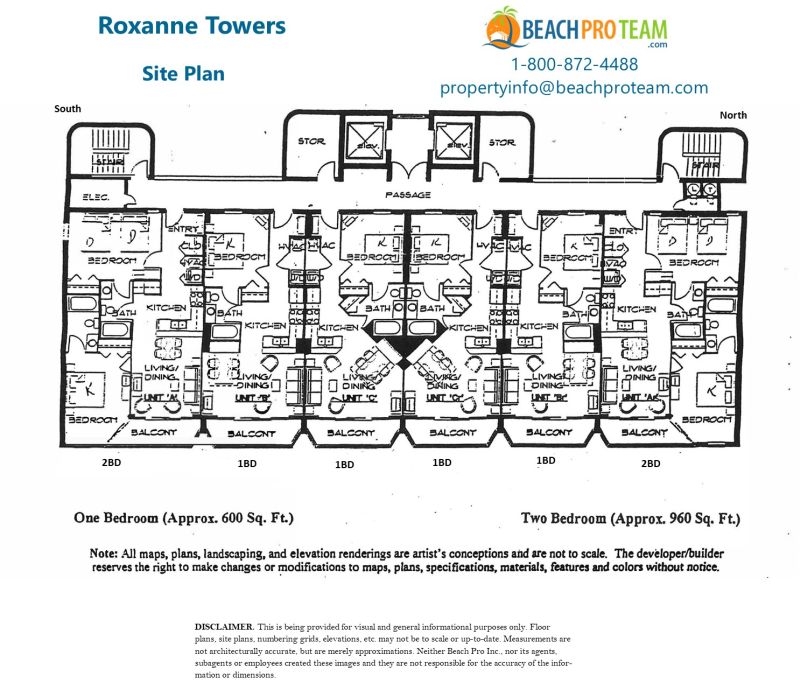 Roxanne Towers Site Plan